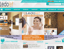 Tablet Screenshot of ledolet.com